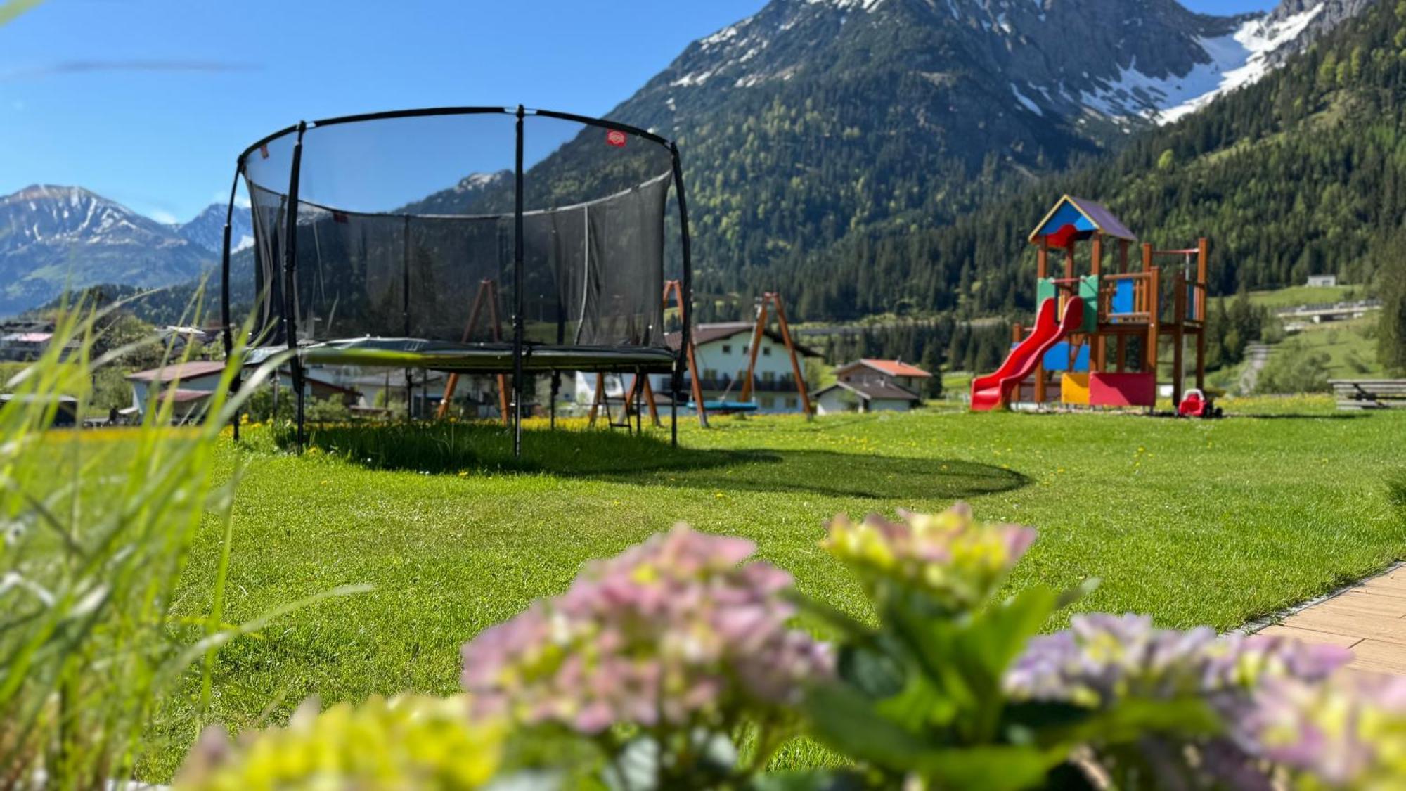 Pension Posthansl Heiterwang Exteriör bild